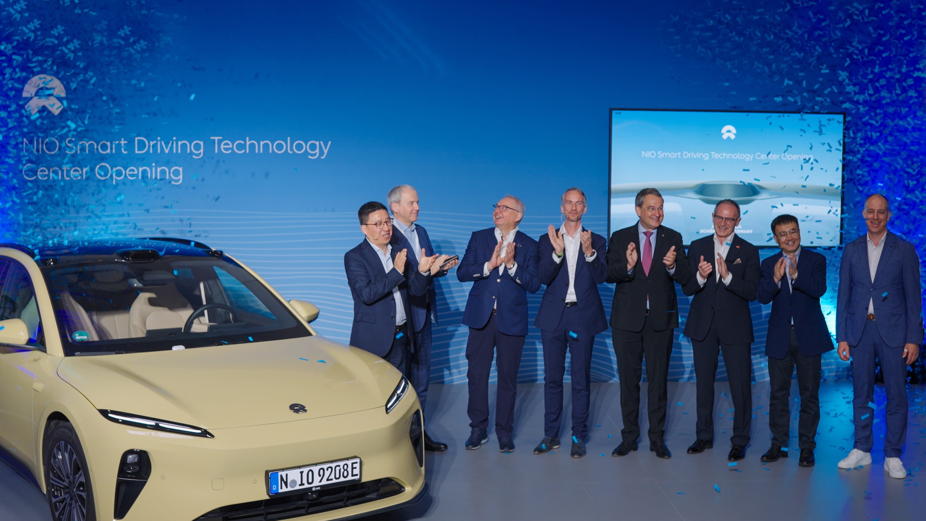 NIO:s nya Smart Driving Technology Center i Berlin sätter ny standard för körsäkerhet och komfort