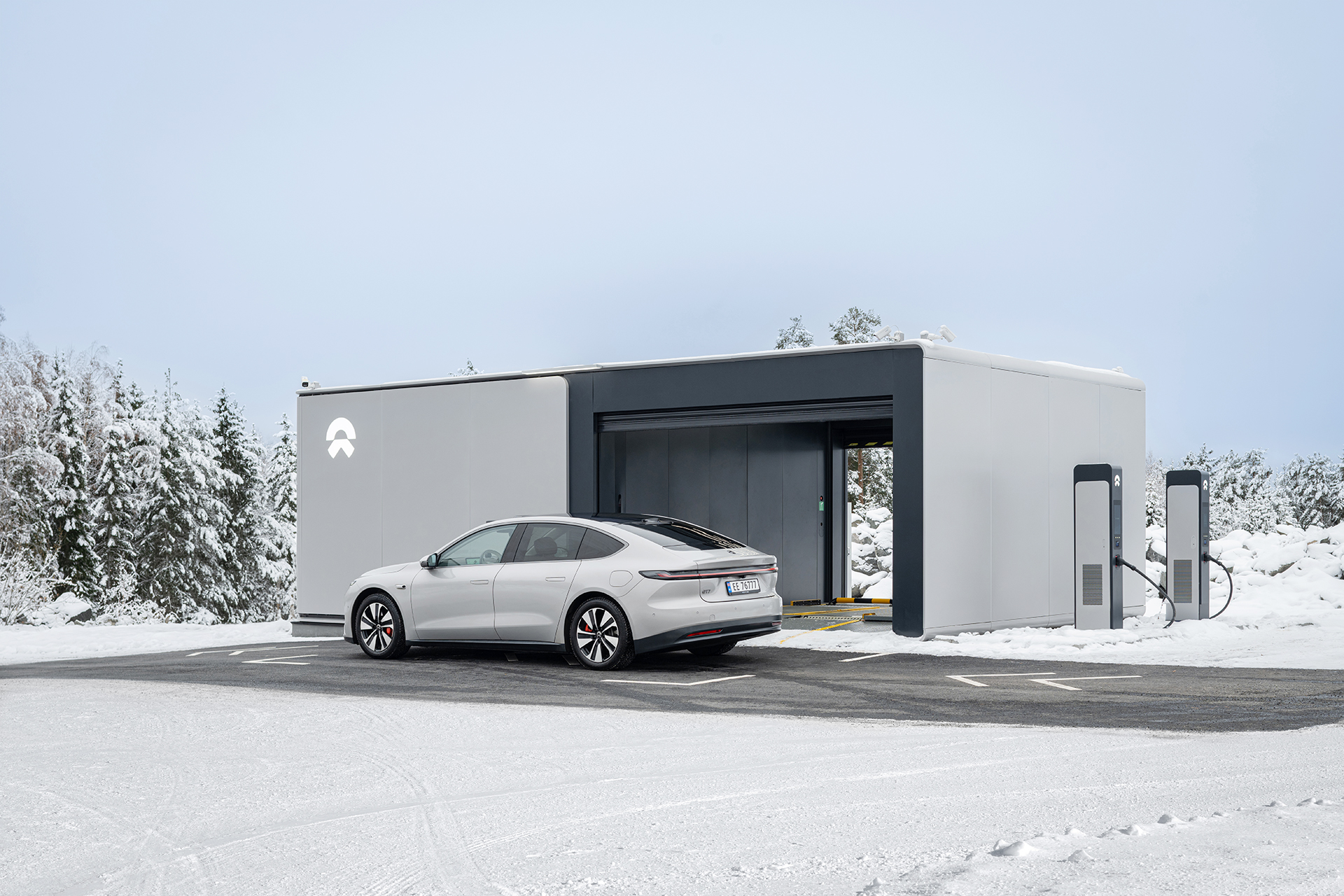 Nå åpner vi vår første 3.0 batteribyttestasjon i Norge