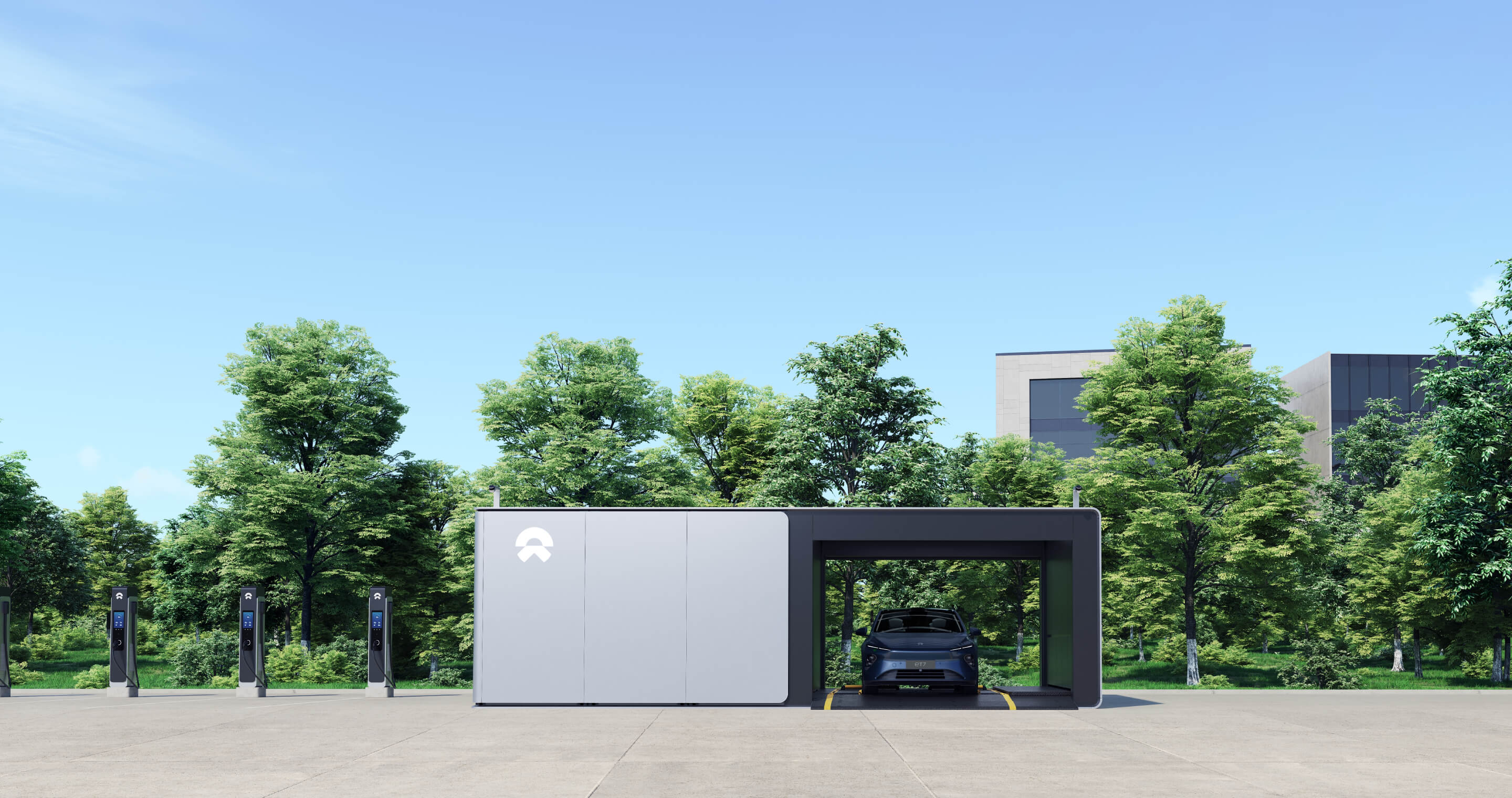 Nio deals power home