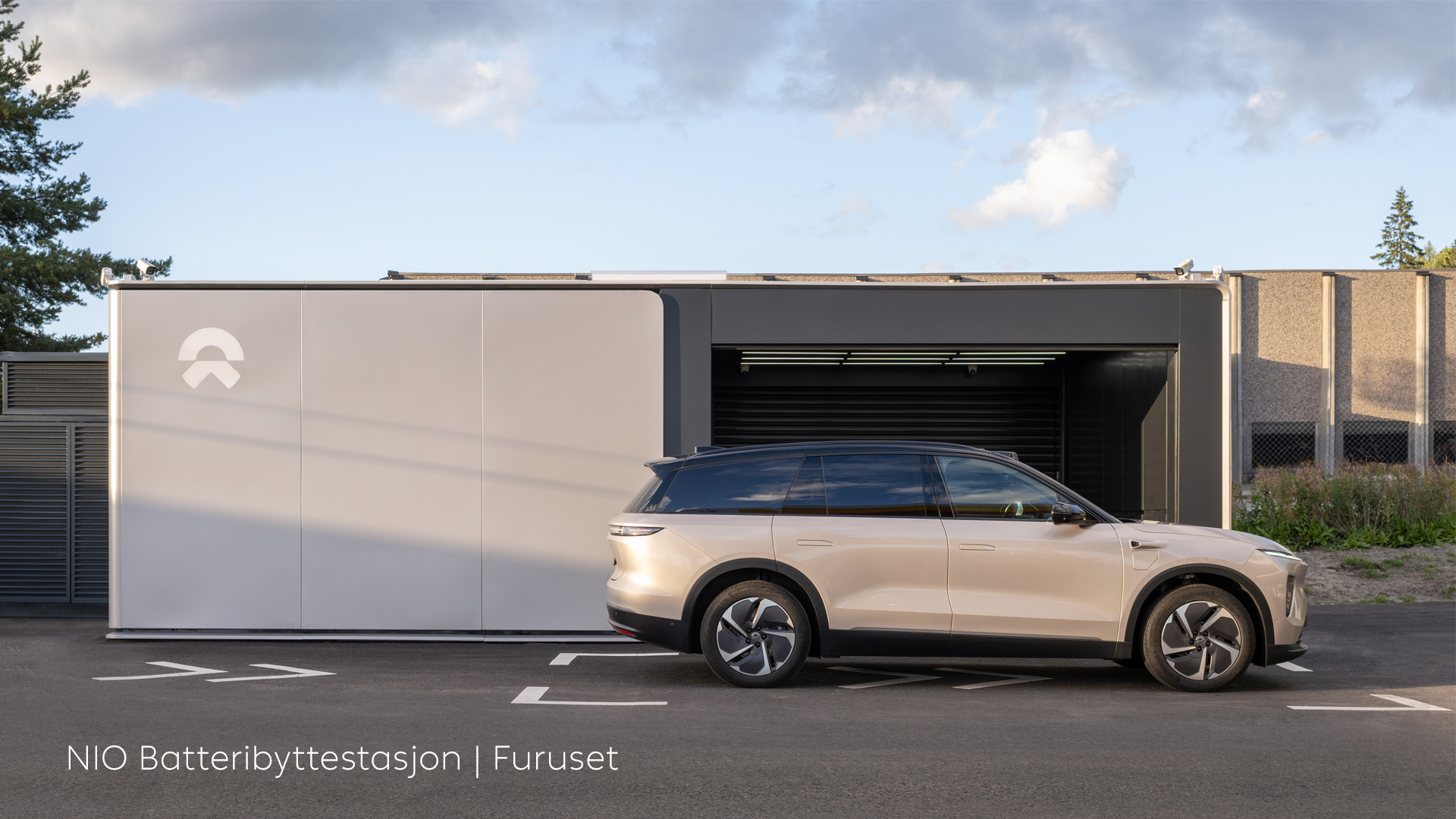 NIO-Batteribyttestasjon-furuset