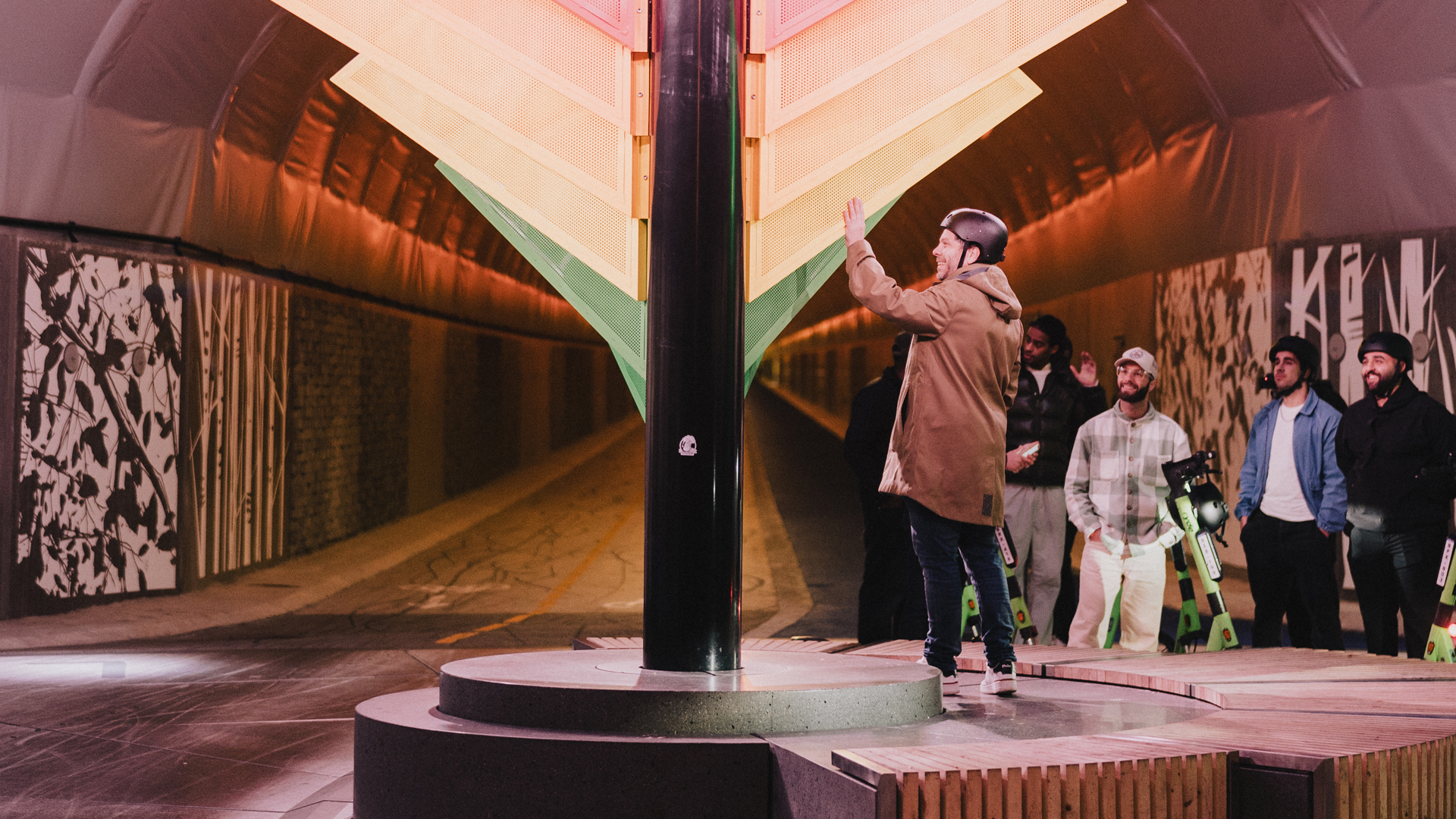 Bergen-sykkeltunnel - Fredrik Urke